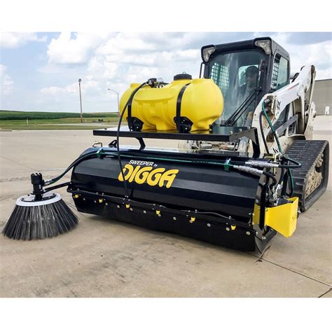 broom attachment for cat skid steer|rotary broom for skid steer.